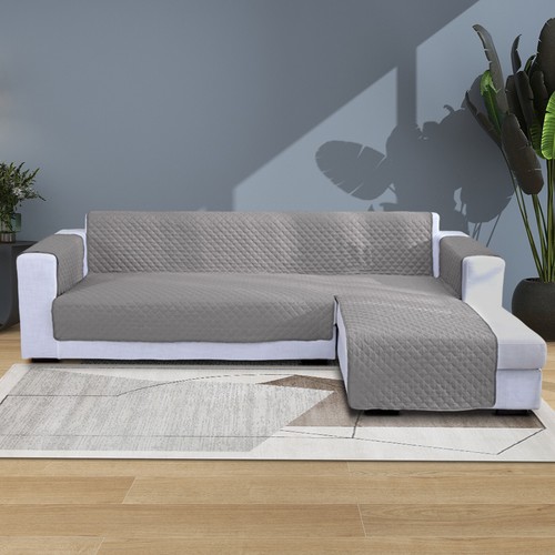 L-Shape Sofa Slipcover Sectional Removable Cover Waterproof Pet Couch Protector - Picture 4 of 15
