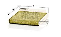 Filter, Innenraumluft FreciousPlus MANN-FILTER FP1829 - Picture 1 of 1