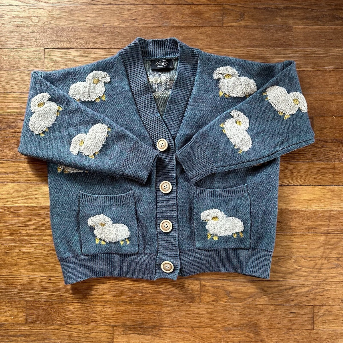 トップス ANIMAL SHAGGY KNIT CARDIGAN Buy Religion Natural Natural Oversized Zip Up Maximum Cardigan in