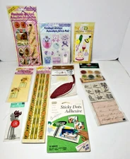 Scrapbook Stickers+ Crafts Cardmaking Bubble Dimensional Borders Birthday XMAS+