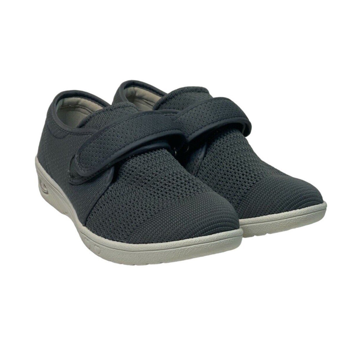 靴 yun Youyun Orthopedic Unisex Shoes Gray Mesh Memory Foam Tech Women