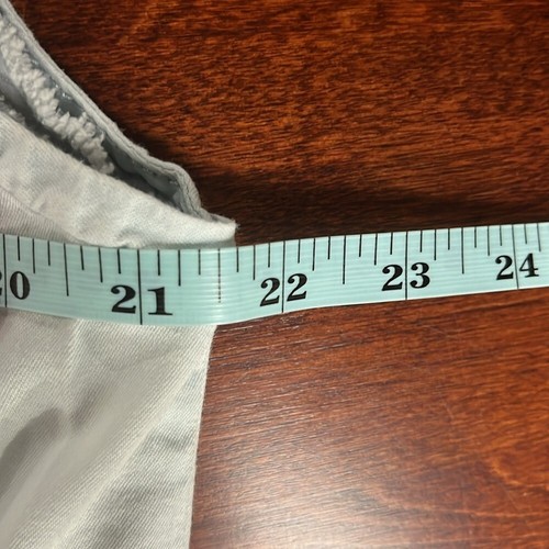 Tipo de mono para mujer cambray/denim XL lavado claro cremallera frontal y bolsillos elásticos - Imagen 13 de 16