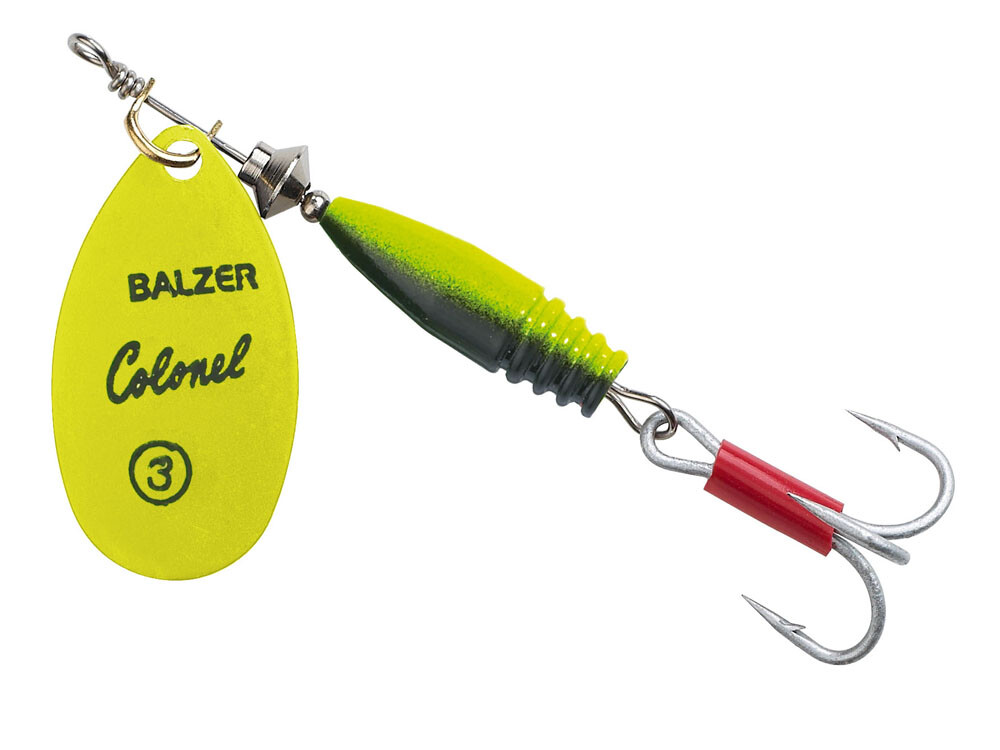 balzer fishing lures Shirasu Magic Fibre Lure  Colonel has been the epitome of high quality spinners that have fooled countless predatory fish around the world BALZER Colonel Spinner Classic 5g
