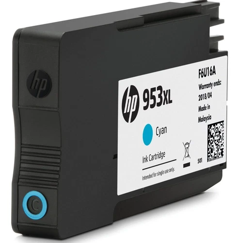 INCHIOSTRO CARTUCCIA HP (953 XL) ORIGINALE COLORE CYAN CIANO