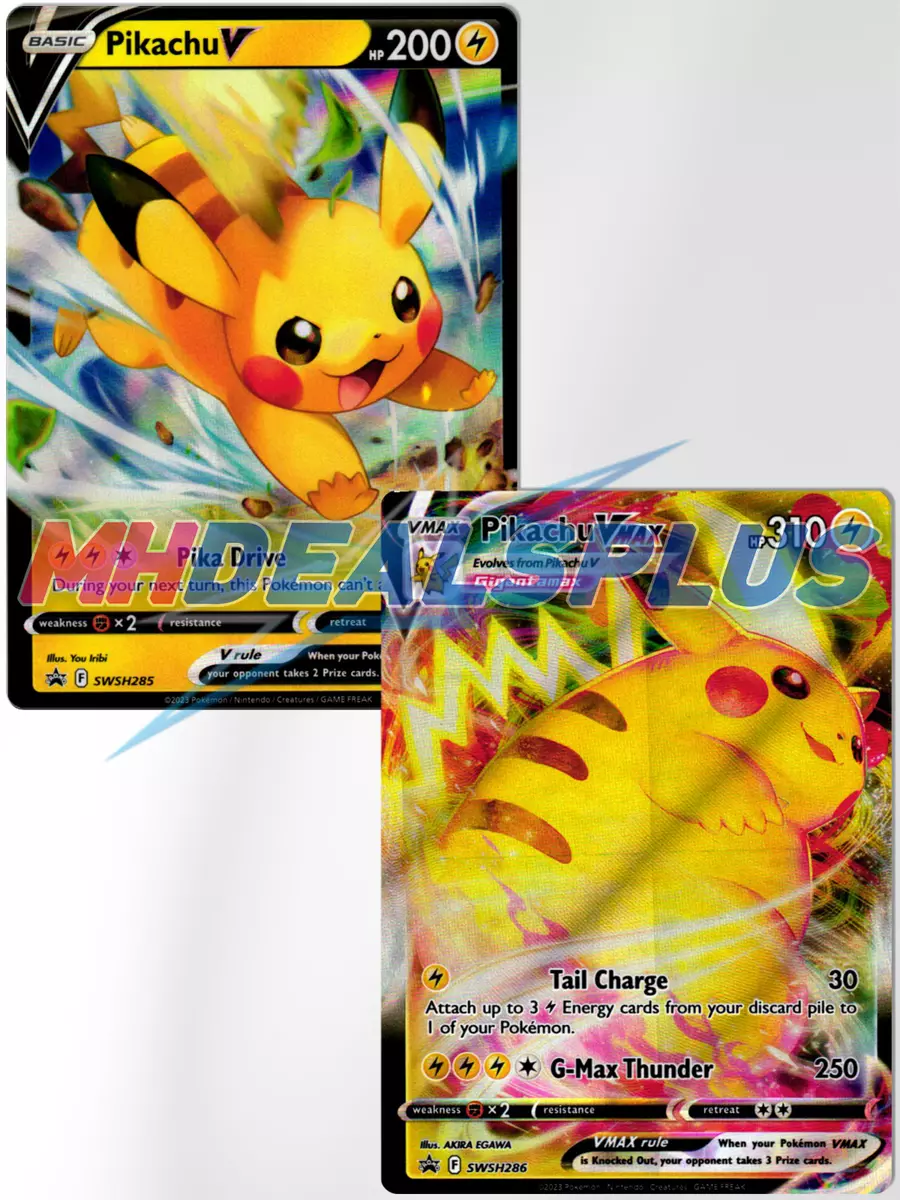 Pokemon **Jumbo** - Pikachu Vmax - SWSH286 - Oversize Card