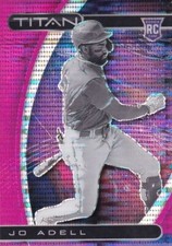 2021 Panini Chronicles Titan Pink Pulsar Card #14 Jo Adell (RC)