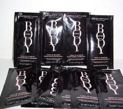 Sebastian Body Double Thick-In SHAMPOO 33.8oz-100X PACKETS