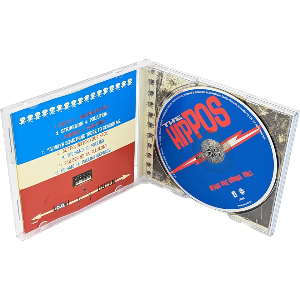 The Hippos — Heads Are Gonna Roll CD 1999 - Изображение 3 из 4