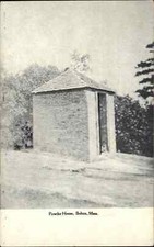 Boston Massachusetts MA Powder House c1900s-20s Postcard
