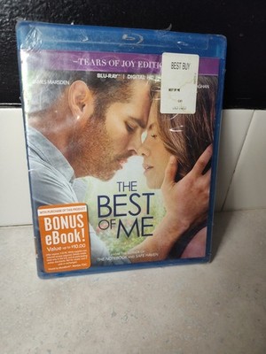 The Best of Me [Blu-ray] DVDs Brand New With E Book ,Small Holes In Plastic
