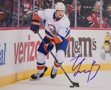 Maxim Tsyplakov Autographed Signed New York Islanders 8x10 Photo COA