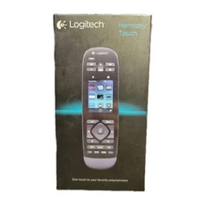 Logitech Harmony Touch Remote Touchscreen 915-000198, Box Manual NO CHARGER