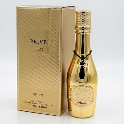 RIIFFS PRIVE OROS EAU DE PARFUM SPRAY FOR WOMEN 3.4 Oz / 100 ml BRAND NEW ITEM