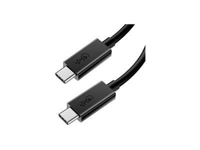 4XEM USB4 Usbc To Usbc 40GBPS 1.75ft Certified Usbif Black Cable
