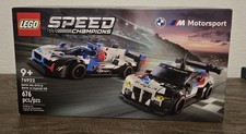 LEGO Speed Champions BMW M4 GT3 BMW M Hybrid V8 Race Cars 76922 Brand New