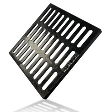 Tongmo 20x20 Cast Iron Drain Grate, B125 19.7 x x 1.2 inches, Black