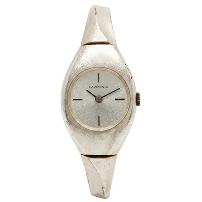 Lapponia Björn Weckström Kitty Hawk Damenarmbanduhr in Sterling Silber - Bild 1 von 4