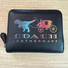 Final price reduction! COACH leather bifold wallet Lexi