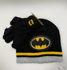 DC Comics Batman Black 3D POP Logo Hat Beanie Winter Hat-Brand New 