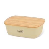 Cremebrotkasten Mit Schneidebrett Maestro MR-1776-IVORY