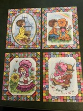 Vintage Greeting Cards Children with Patchwor...
