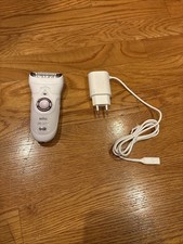 Braun Silk- pil 9 Epilator With EU Adapter Plug Working