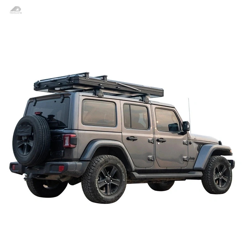 Hardshell Roof Top Tent Camping Tent RTT w/Ladder for SUV Jeep