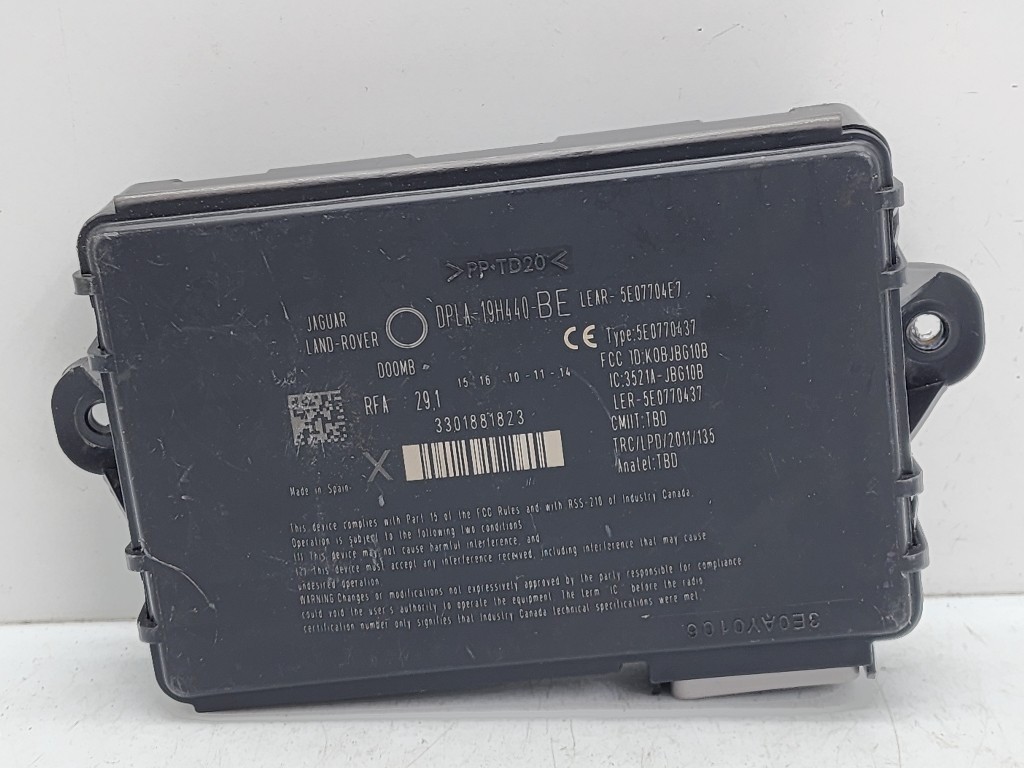 CENTRALINA KEYLESS PER LAND ROVER Discovery Serie IV 3521AJBG10B 306DT diesel 2