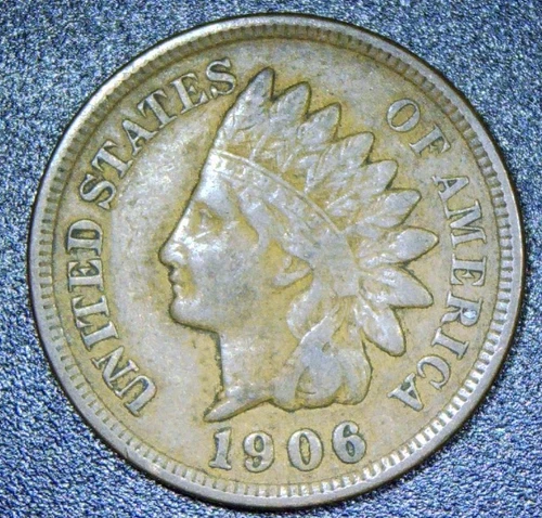 1906 Indian Head Cent  VF/XF RC40