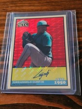 2026 Leaf Metal Baseball Jurrangelo Cijntje Auto 1950 Style Base #1/1 Seattle