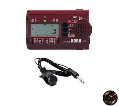 KORG WT-30K & Flanger FA-01 Koto Tuner & Kontakt Mikrofon Set