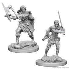 Human Barbarian Miniature D D Dungeons and Dragons Mini RPG