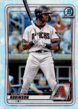 2020 BOWMAN DRAFT CHROME KRISTIAN ROBINSON RC  #BD-192 NM-MT