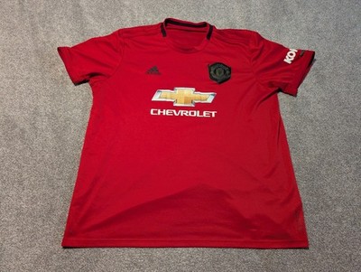 Manchester United Jersey Mens XXL B. Fernandes Adidas 2019-2020 Football Soccer