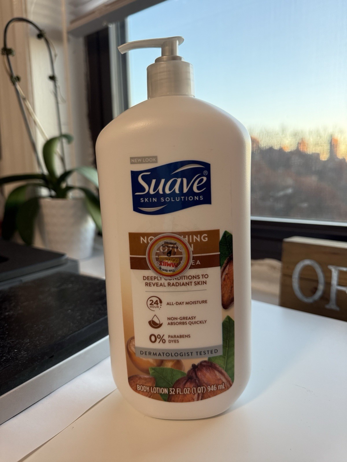 & Shea Smoothing Body Lotion 32 Fl Oz Brand New