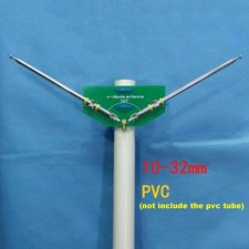Antenna telescopica a V-dipolo estraibile 137 MHz set meteo per satellite aereo FM