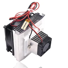 DIY 12V TEC1-12706 Peltier Cooler Kit with Heatsink & Fan
