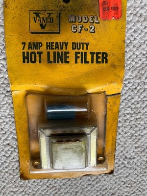 Vanco 7 amp hot line filter noise suppressor for CB, radio