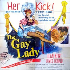 TROTTIE TRUE 1949 Jean Kent, James Donald, Hugh Sinclair, Bill Owen US 6-SHEET