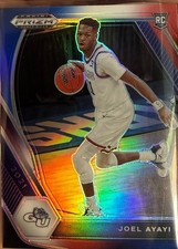 2021-22 Panini Prizm Draft Picks - Joel Ayayi #29 Red White & Blue Prizm (RC)
