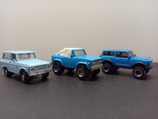 3 x Ford Bronco - 3 Generationen Konvolut 