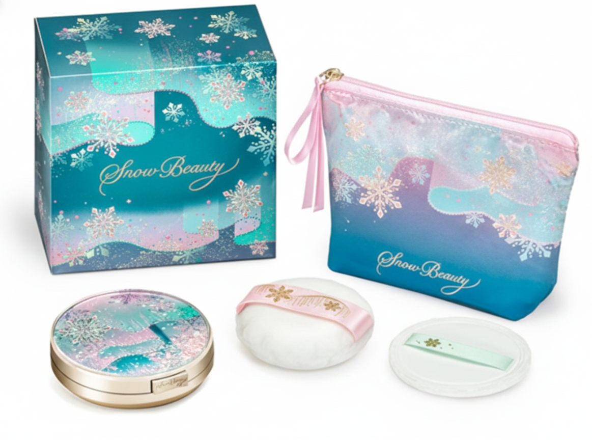 Snow Beauty 2024 Shiseido Brightening Skin Care Powder Face Powder