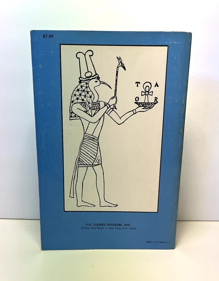 The Book of Thoth Egyptian Tarot Aleister Crowley 1979 pb VG-mint - Image 2 of 4