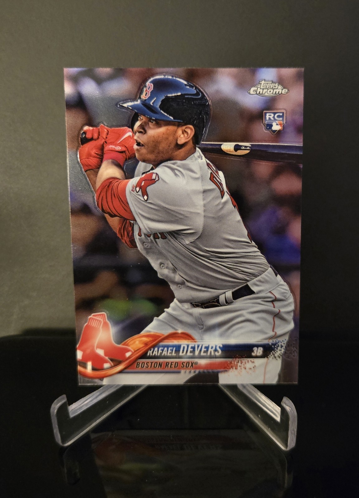 RAFAEL DEVERS RC 🔥 2018 Topps Chrome Rookie Card #25 Boston Red Sox