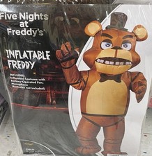 Five Nights At Freddy's Inflatable Fazbear Halloween Costume Kids Child One Size