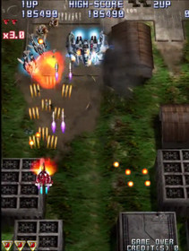 TAITO/MOSS 2007 RAIDEN IV Type X Arcade PCB JAMMA Hard Disk Dongle Only Working