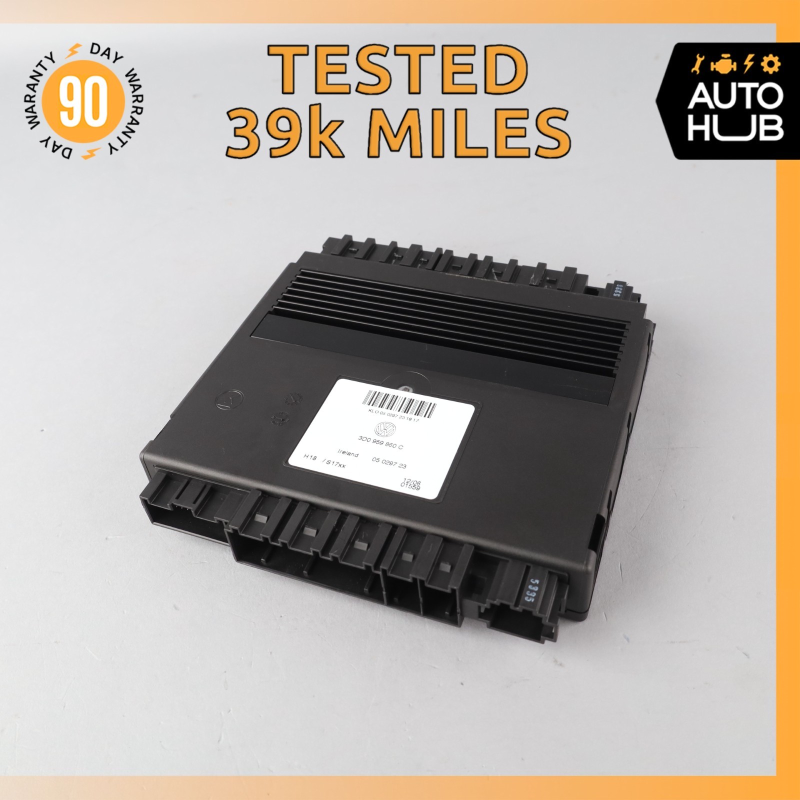 06-13 Bentley Continental Flying Spur Rear Seat Control Module OEM 39k