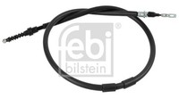 Febi Bilstein 26455 Seilzug, Feststellbremse FüR Ford Seat VW