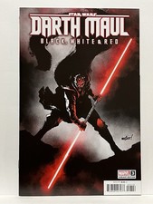 Darth Maul : Black White & Red #3 Marvel Comics 2024 Marquez 1:25 💎