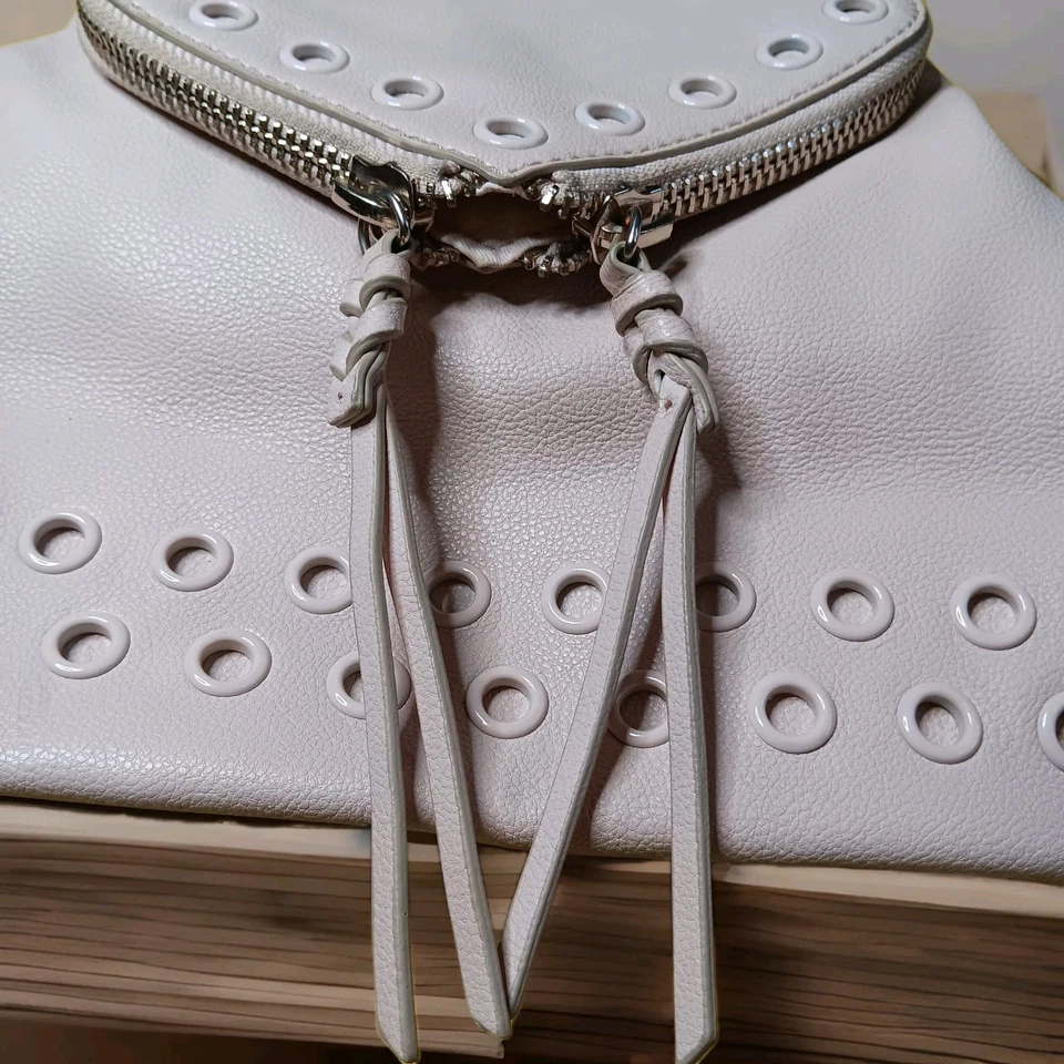 BCBG Geração Rosa Pastel Mini Mochila Bolsa Tote Transversal Fofa Primavera Páscoa - Imagem 3 de 4